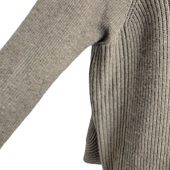 Vince Cashmere/Wool Zipper Side  Cowl Neck Sweater - Picture 4 of 12